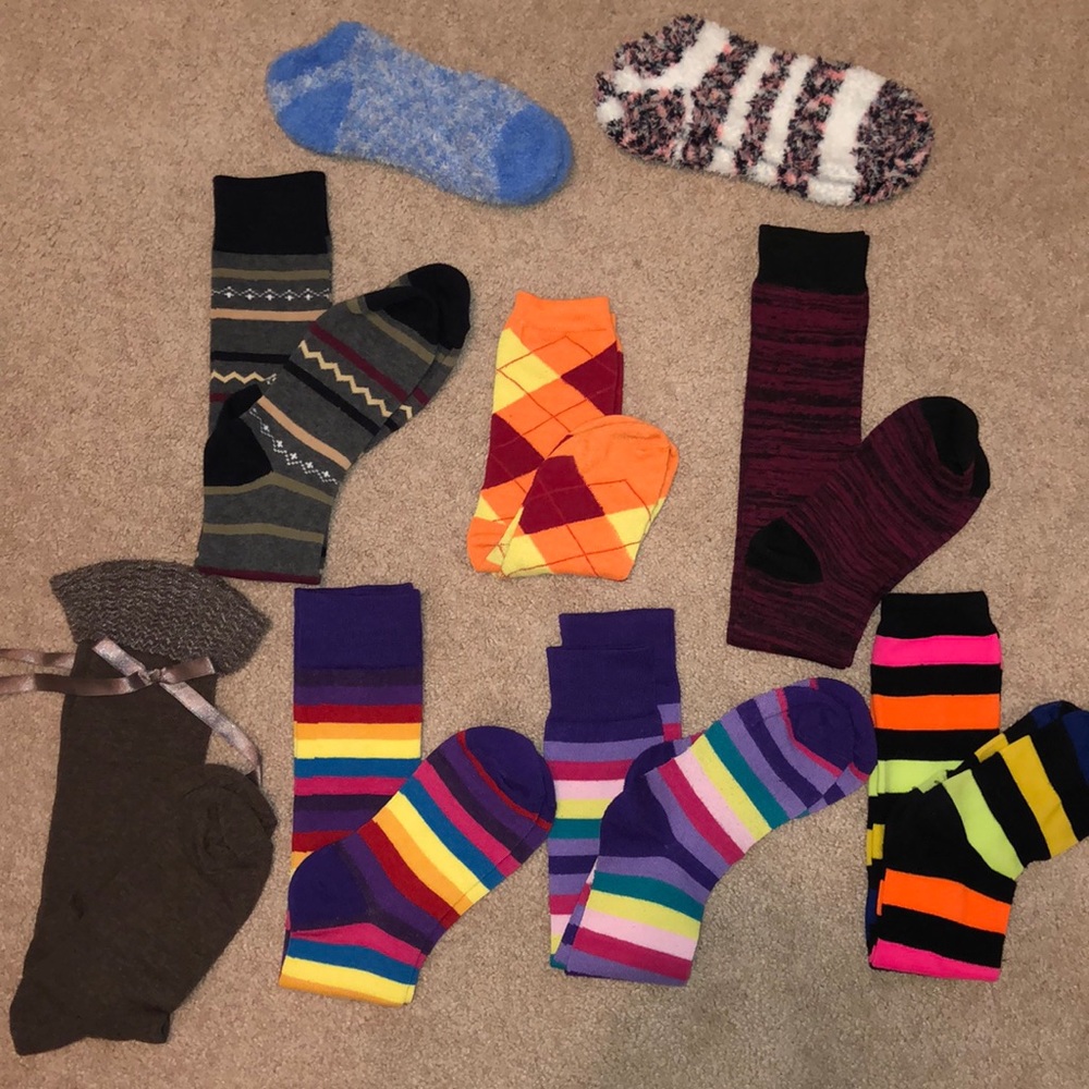 9 Pairs of Socks for one low price!